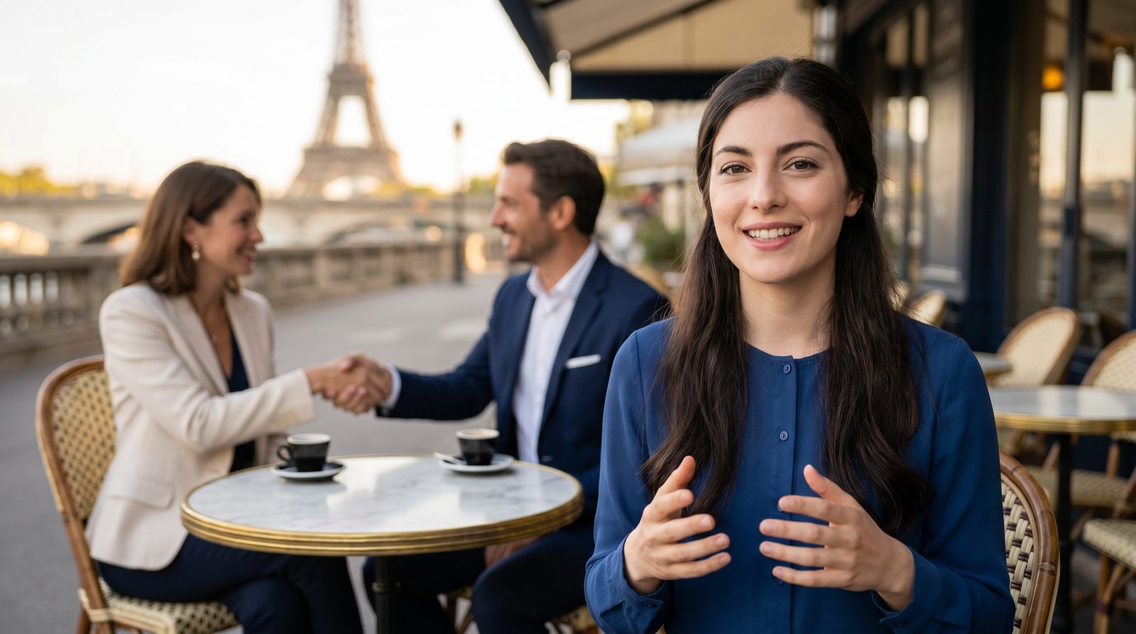 FA Foundation — first conversations at a Parisian café